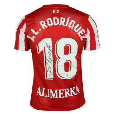 Camiseta José Luis Rodríguez Francis Sporting Gijón