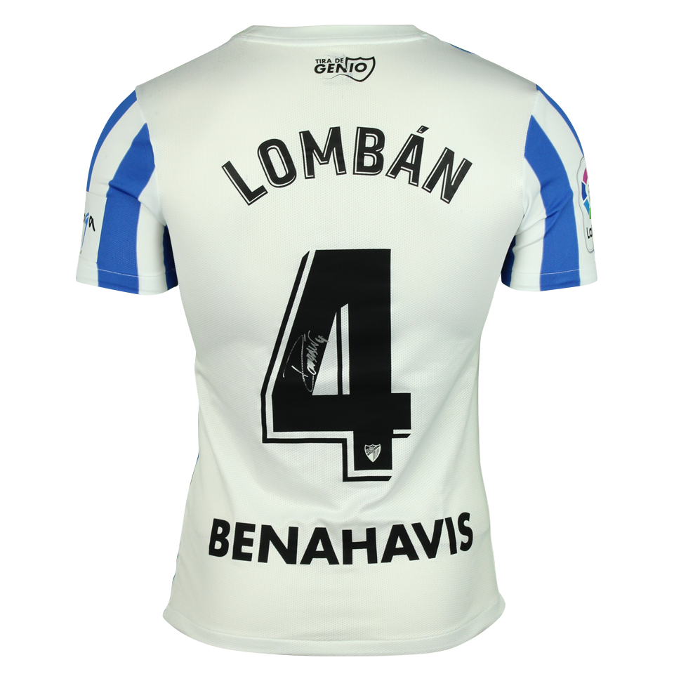 David Rodríguez Lombán Málaga CF shirt