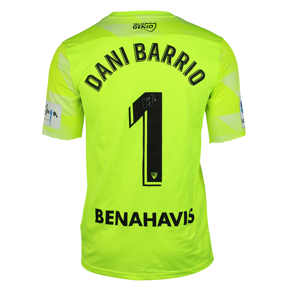 Maillot de Daniel Barrio Álvarez (Málaga CF)