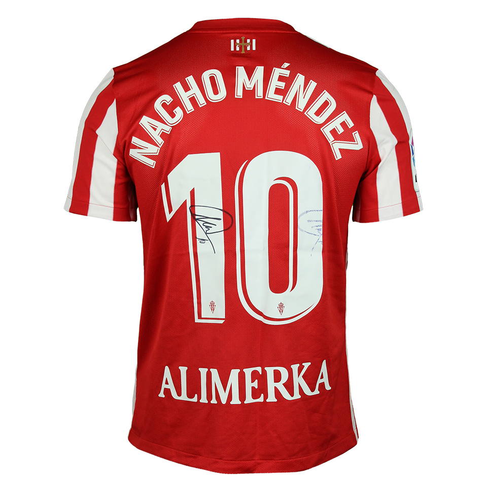 Ignacio Méndez Navia Fernández Sporting Gijón shirt