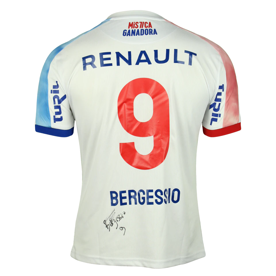 来自Club Nacional de Football的Gonzalo Rubén Bergessio球衣