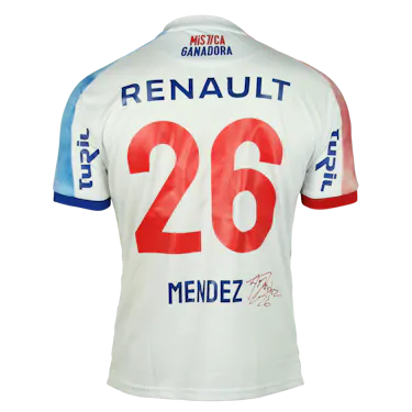 来自Club Nacional de Football的Armando Jesús Méndez Alcorta球衣