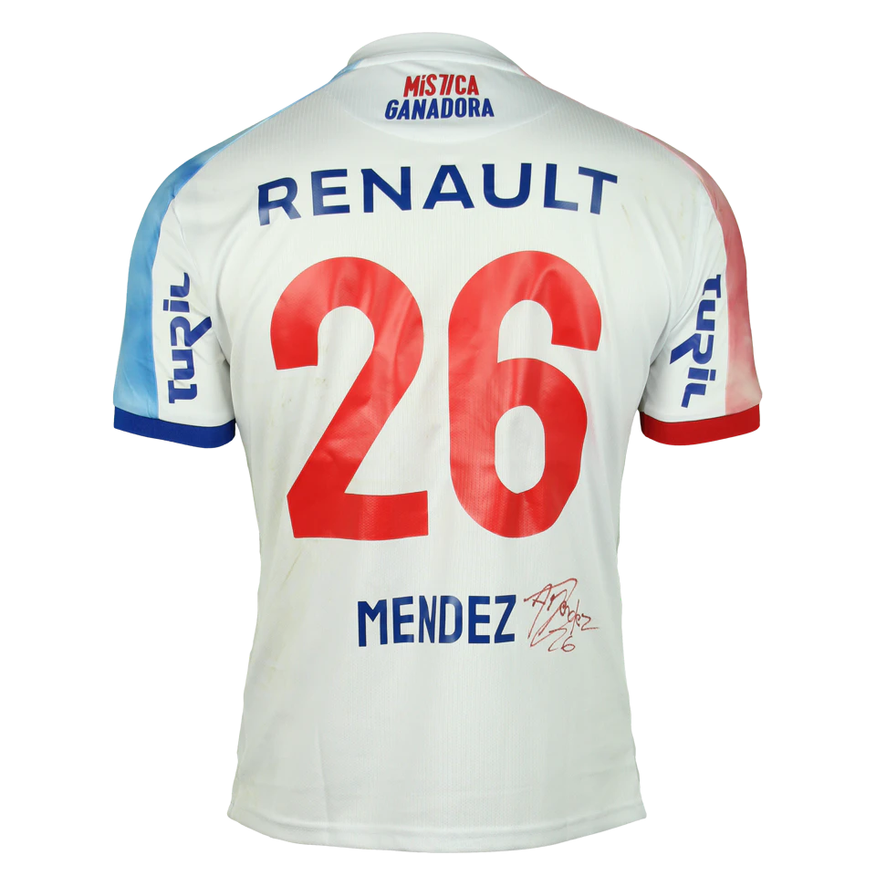 来自Club Nacional de Football的Armando Jesús Méndez Alcorta球衣