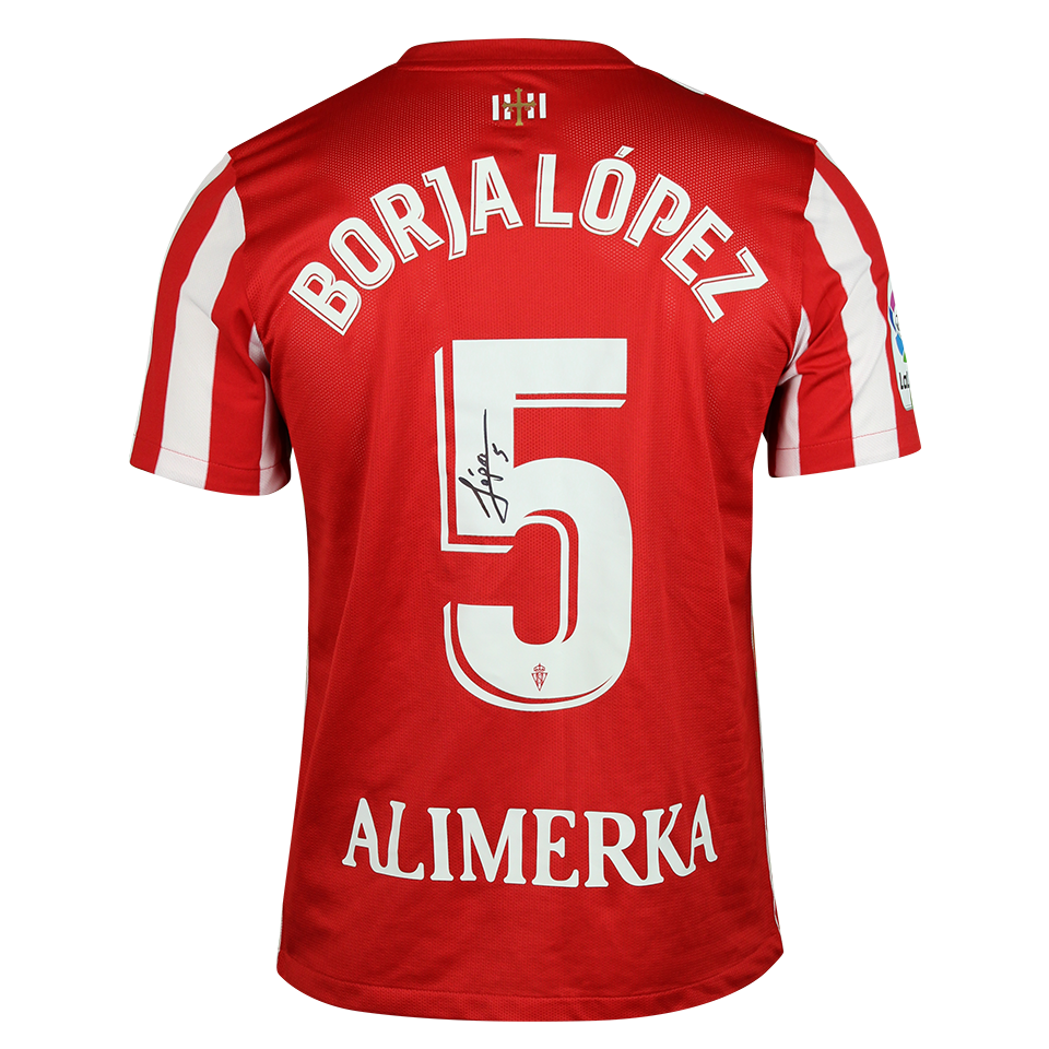 Borja López Menéndez Sporting Gijón shirt