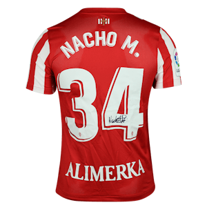 Ignacio Martín Gómez Sporting Gijón shirt