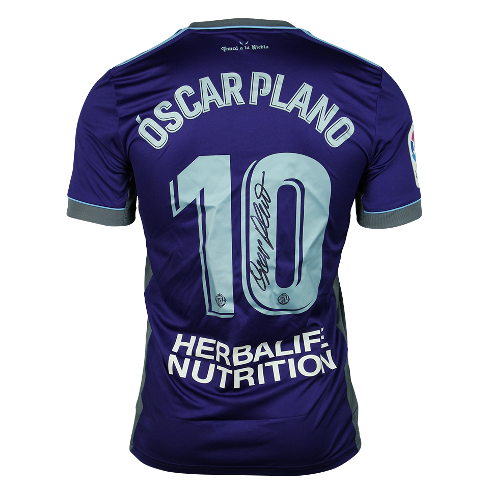 Óscar Plano Pedreño Real Valladolid shirt