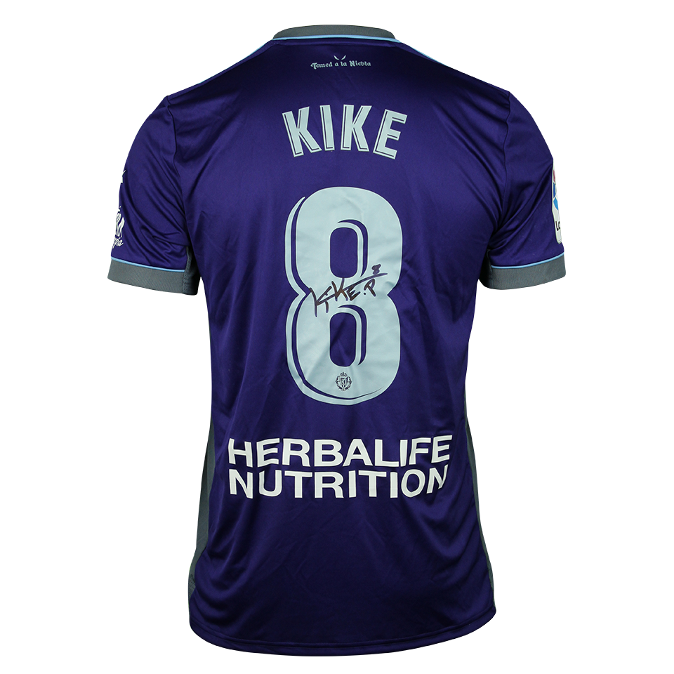 Enrique Pérez Muñoz Real Valladolid shirt