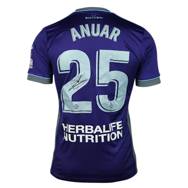 Real Valladolid 팀의 Anuar Mohamed Tuhami 셔츠