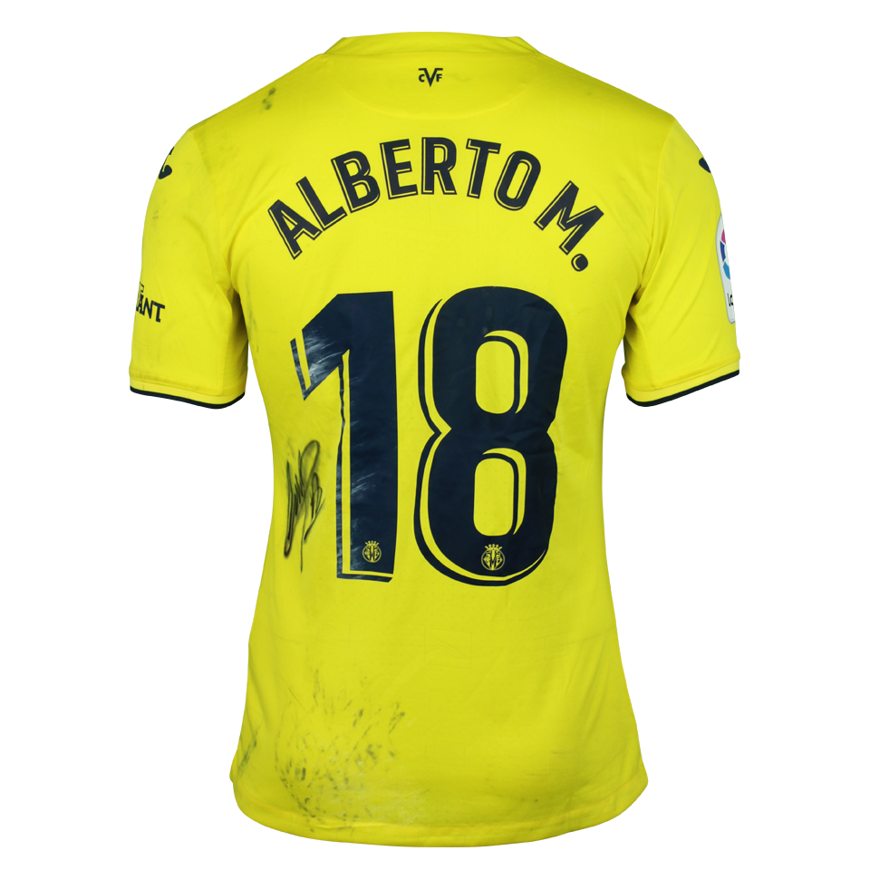 Villarreal CF 팀의 Alberto Moreno 셔츠