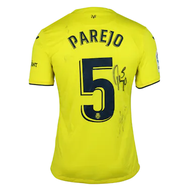 来自Villarreal CF的Daniel Parejo球衣