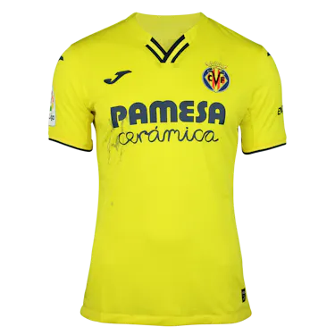 来自Villarreal CF的Daniel Parejo球衣