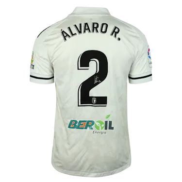来自Burgos CF的Álvaro Rodríguez Pérez球衣