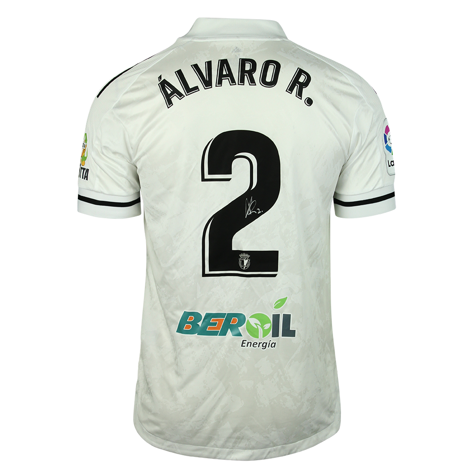 来自Burgos CF的Álvaro Rodríguez Pérez球衣