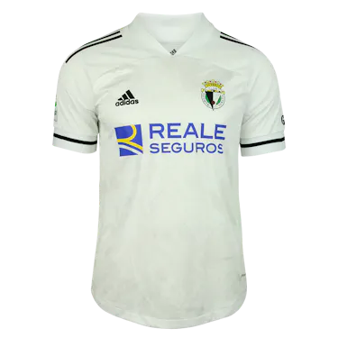 来自Burgos CF的Álvaro Rodríguez Pérez球衣