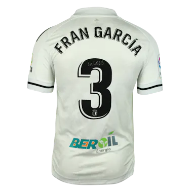 来自Burgos CF的Francisco García Solsona球衣