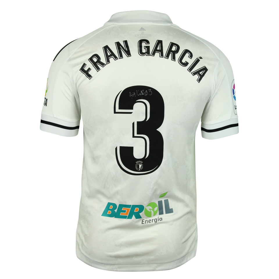 来自Burgos CF的Francisco García Solsona球衣
