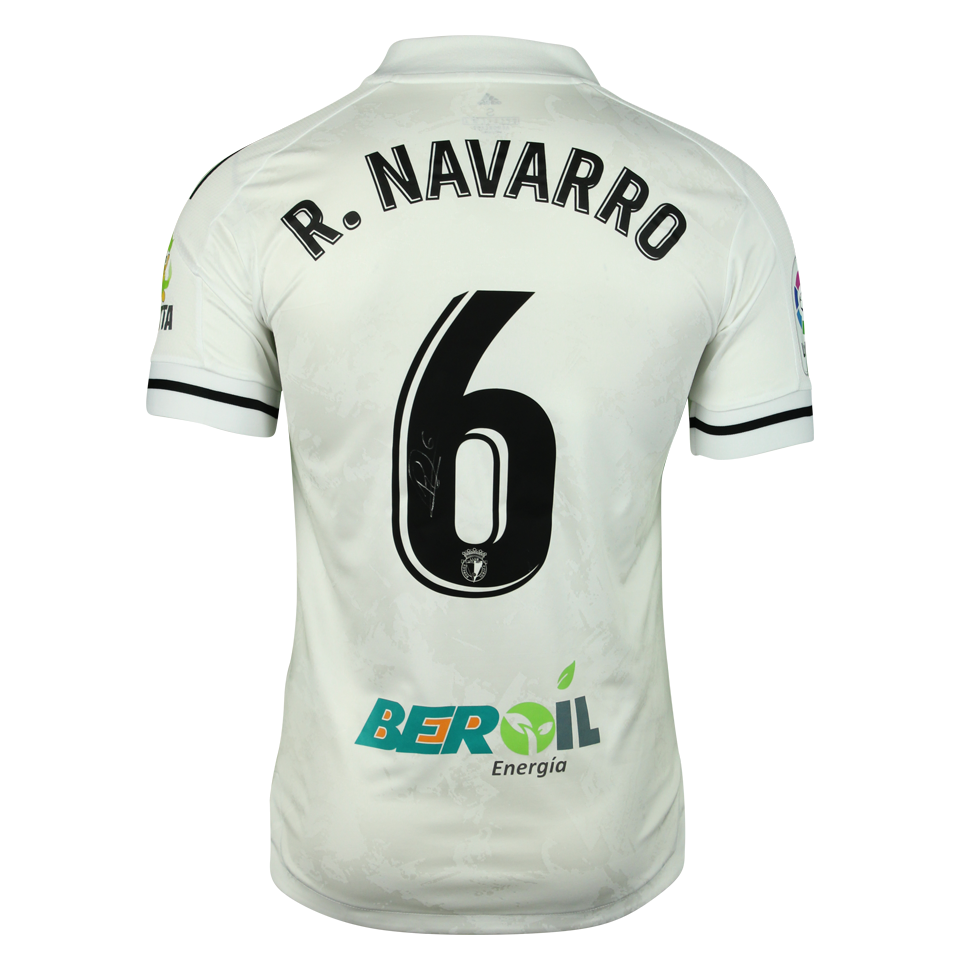Raúl Navarro del Río Burgos CF shirt