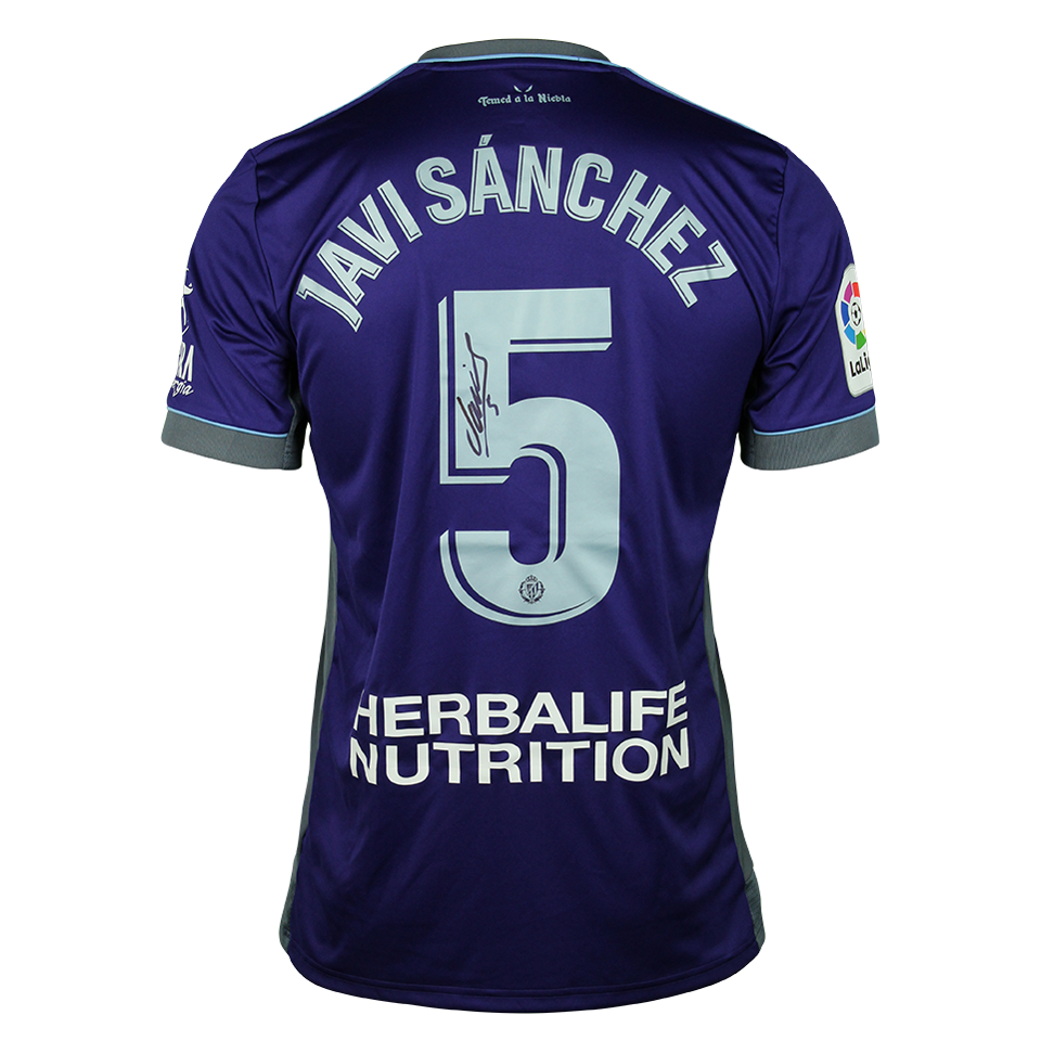 Javier Sánchez de Felipe Real Valladolid shirt