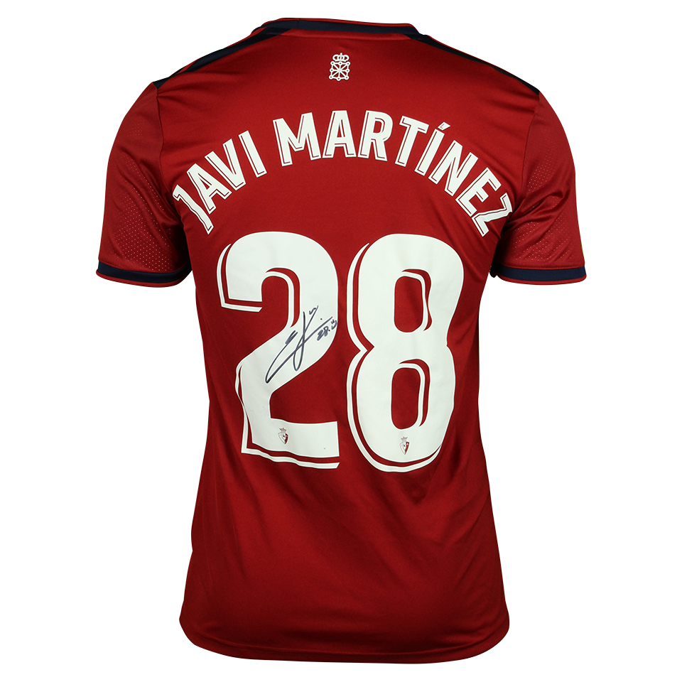Javier Martínez Calvo CA Osasuna shirt