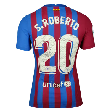 Sergi Roberto Carnicer | FC Barcelona - Valencia CF | MatchWornShirt