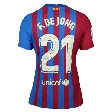 Frenkie de Jong FC Barcelona jersey