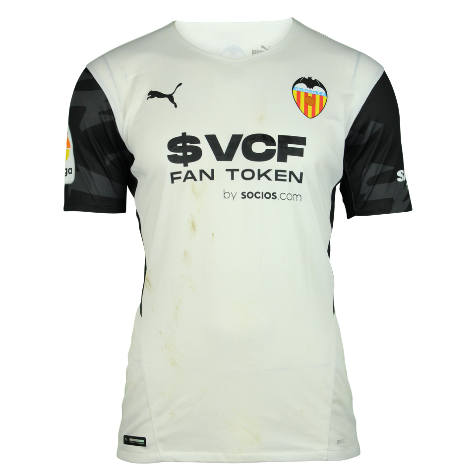 Camisola de Hugo Duro Perales, Valencia CF