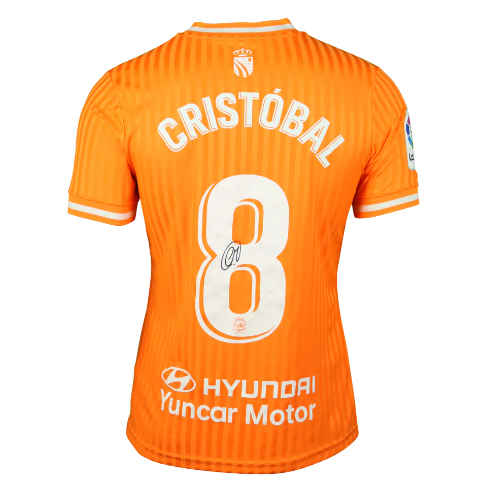 来自CF Fuenlabrada的Cristóbal Márquez Crespo球衣