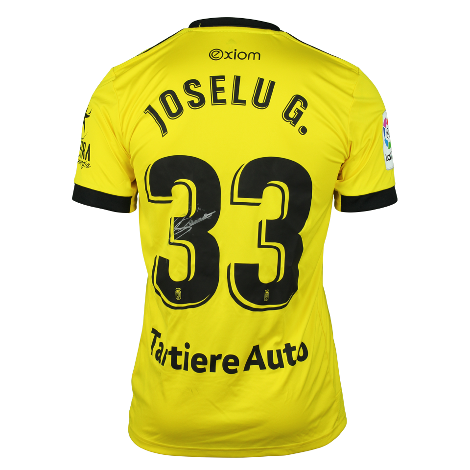 Real Oviedo-Trikot von José Luis Guerra Rodríguez
