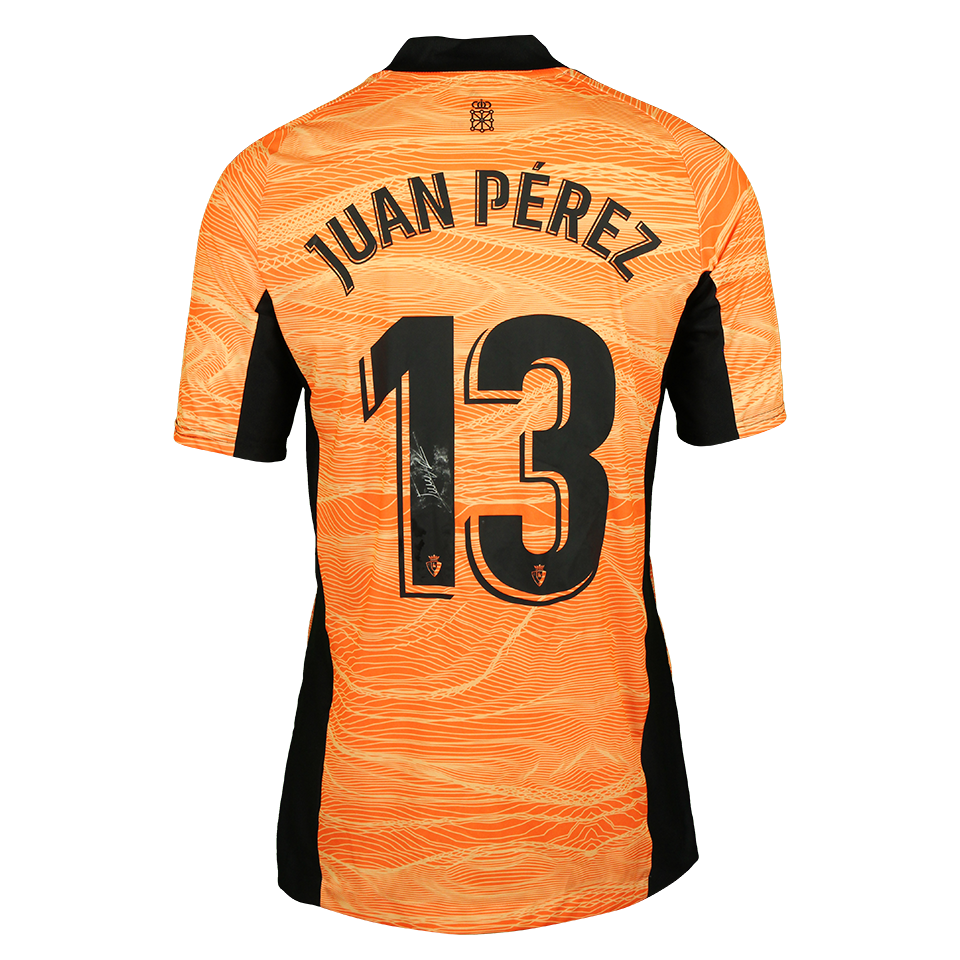 Juan Manuel Pérez Ruiz CA Osasuna shirt