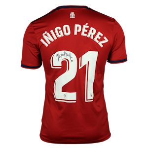 Iñigo Pérez Soto CA Osasuna camisa.