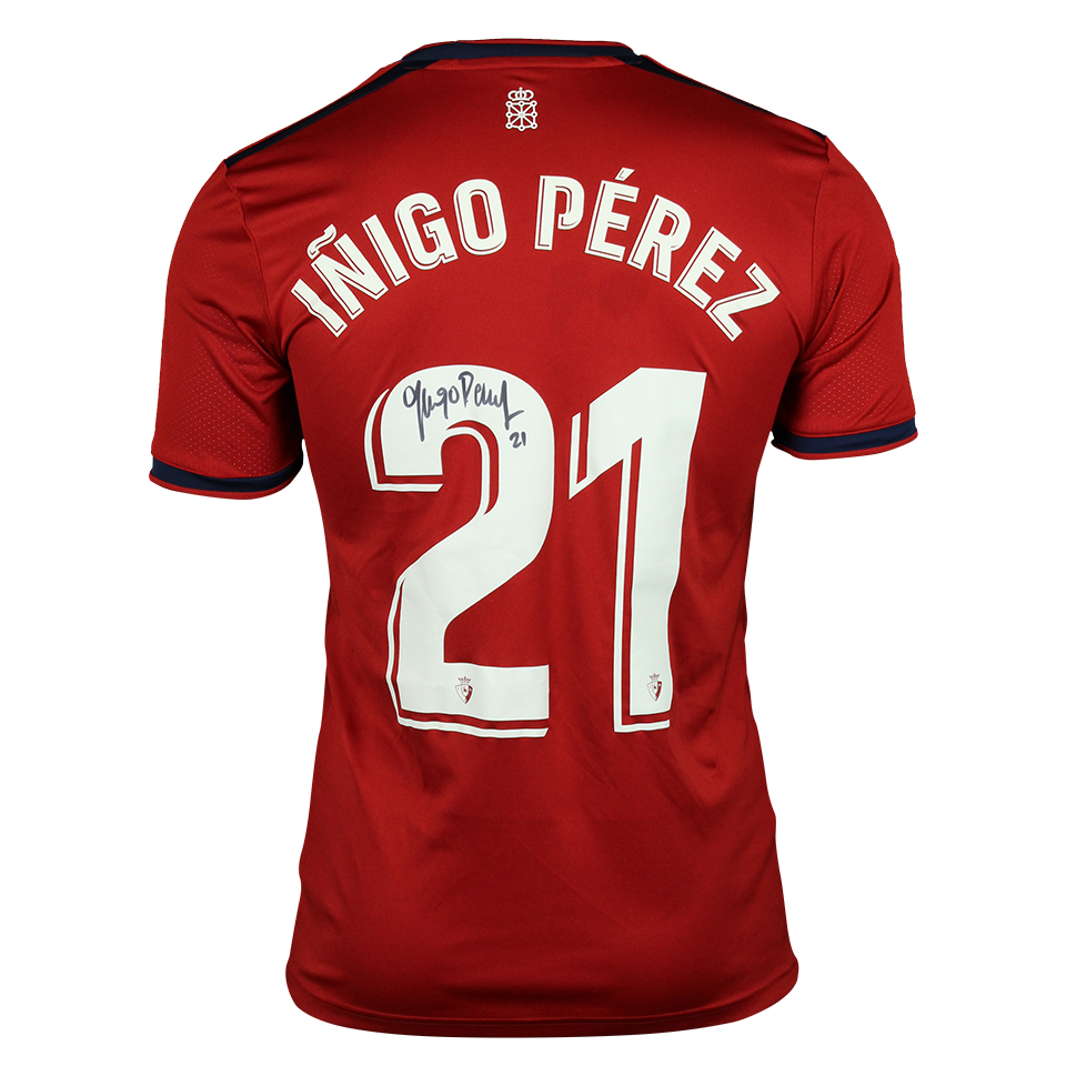 Iñigo Pérez Soto CA Osasuna camisa.