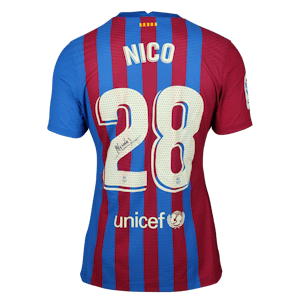 Nicolás González Iglesias FC Barcelona shirt