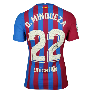 来自FC Barcelona的Óscar Mingueza 球衣