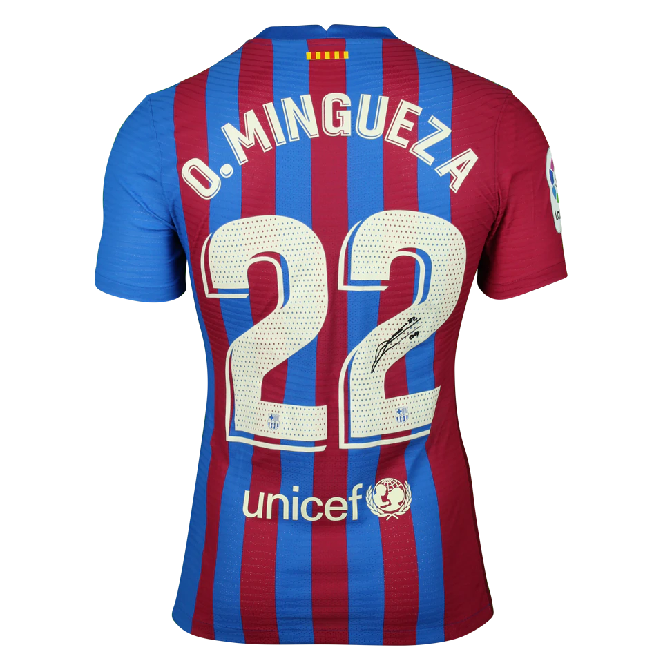 来自FC Barcelona的Óscar Mingueza 球衣