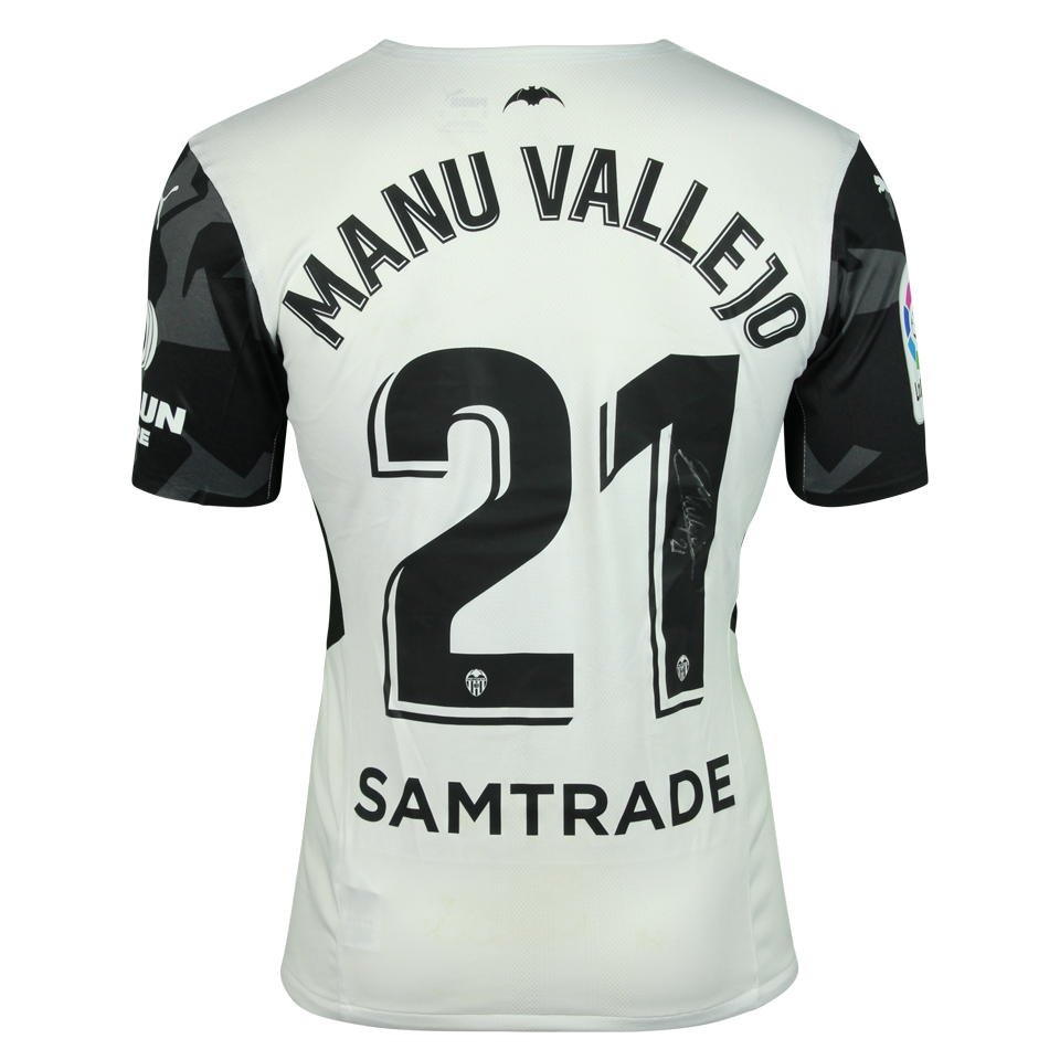 Manu Vallejo Valencia CF camisa.