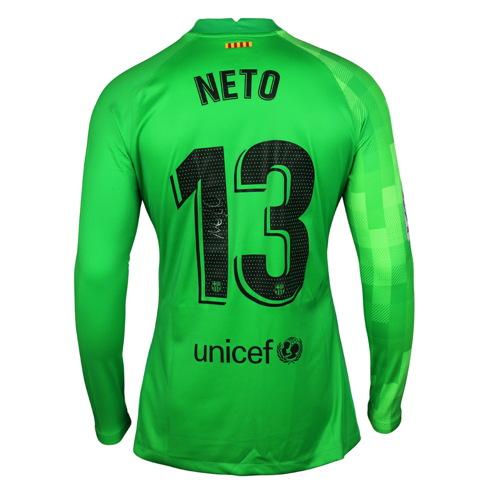 Neto FC Barcelona jersey