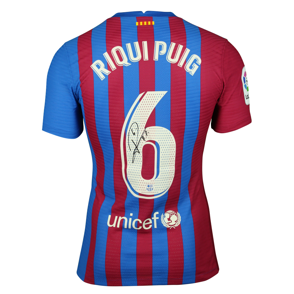 Riqui Puig FC Barcelona jersey