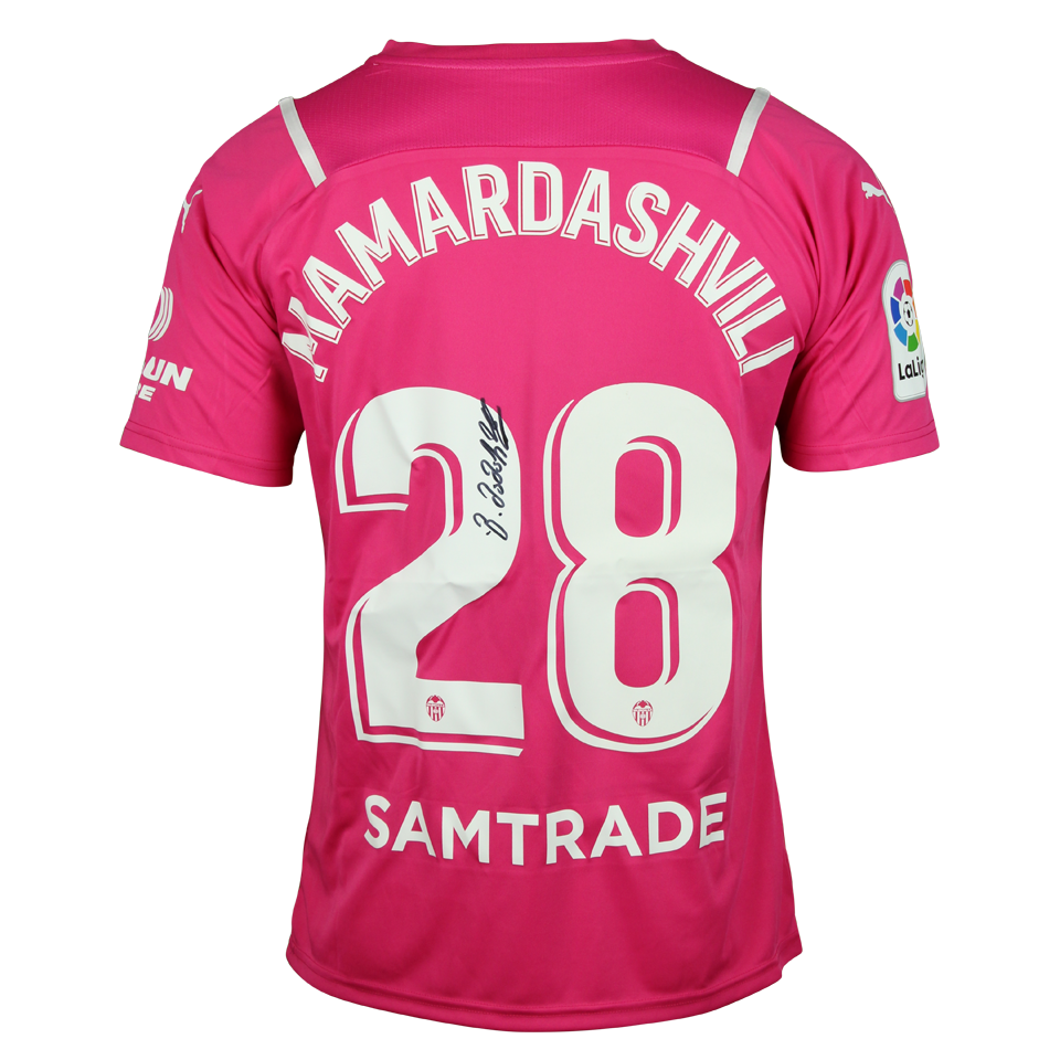 Giorgi Mamardashvili Valencia CF shirt