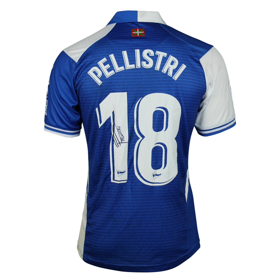 Facundo Pellistri Rebollo Deportivo Alavés shirt