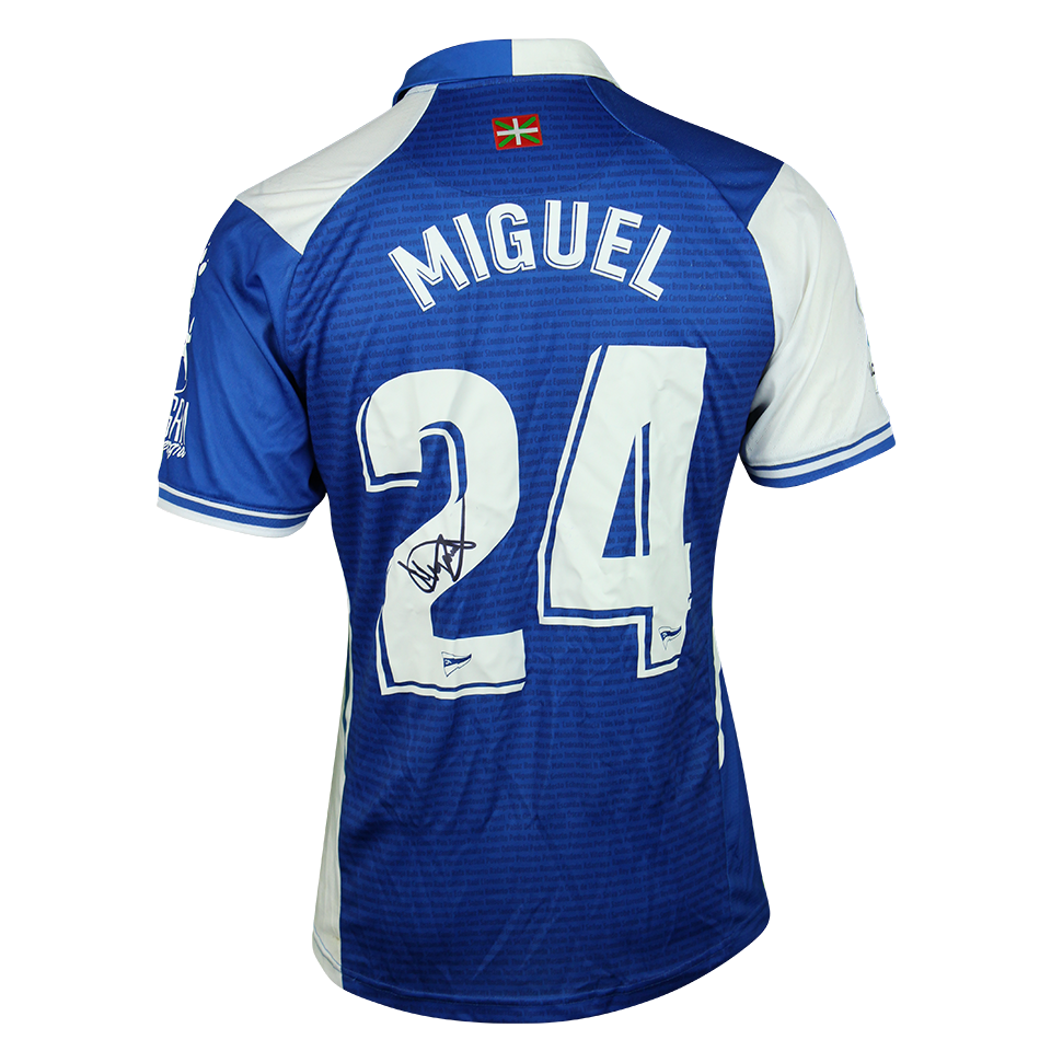 Miguel De la Fuente Escudero Deportivo Alavés jersey