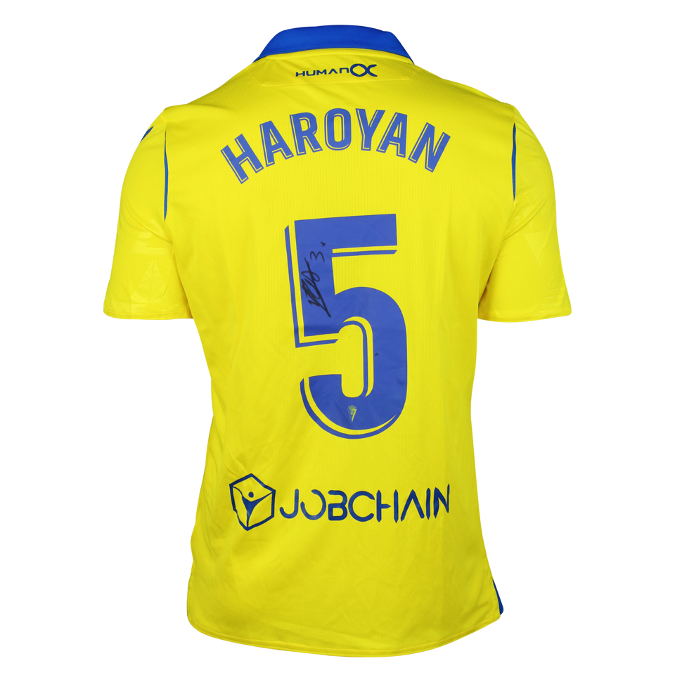 Varazdat Haroyan Cádiz CF shirt
