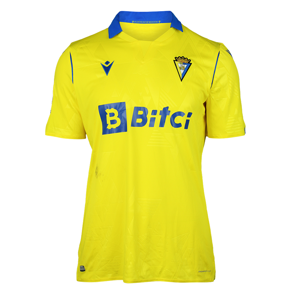Rafael Jiménez Jarque Cádiz CF jersey