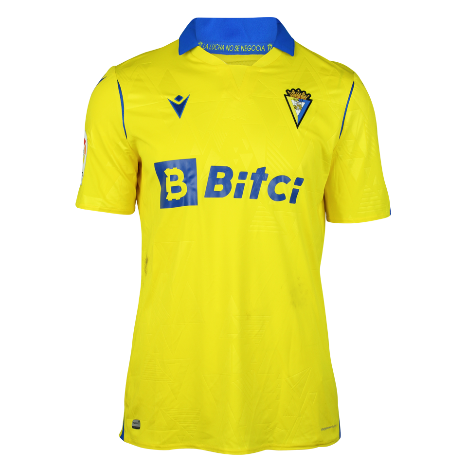 Cádiz CF-Trikot von Anthony Rubén Lozano Colón