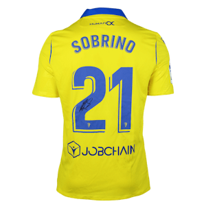 Maillot de Rubén Sobrino Pozuelo (Cádiz CF)