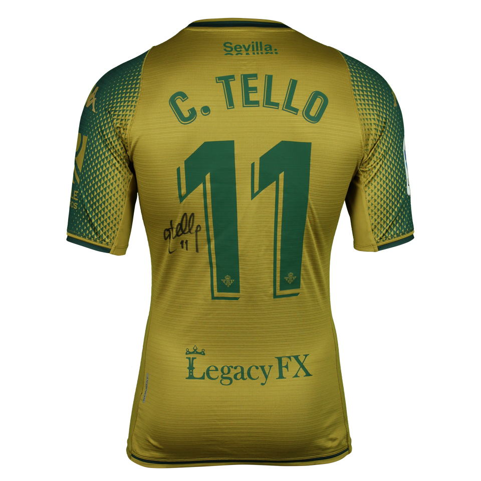 Cristian Tello  Real Betis shirt