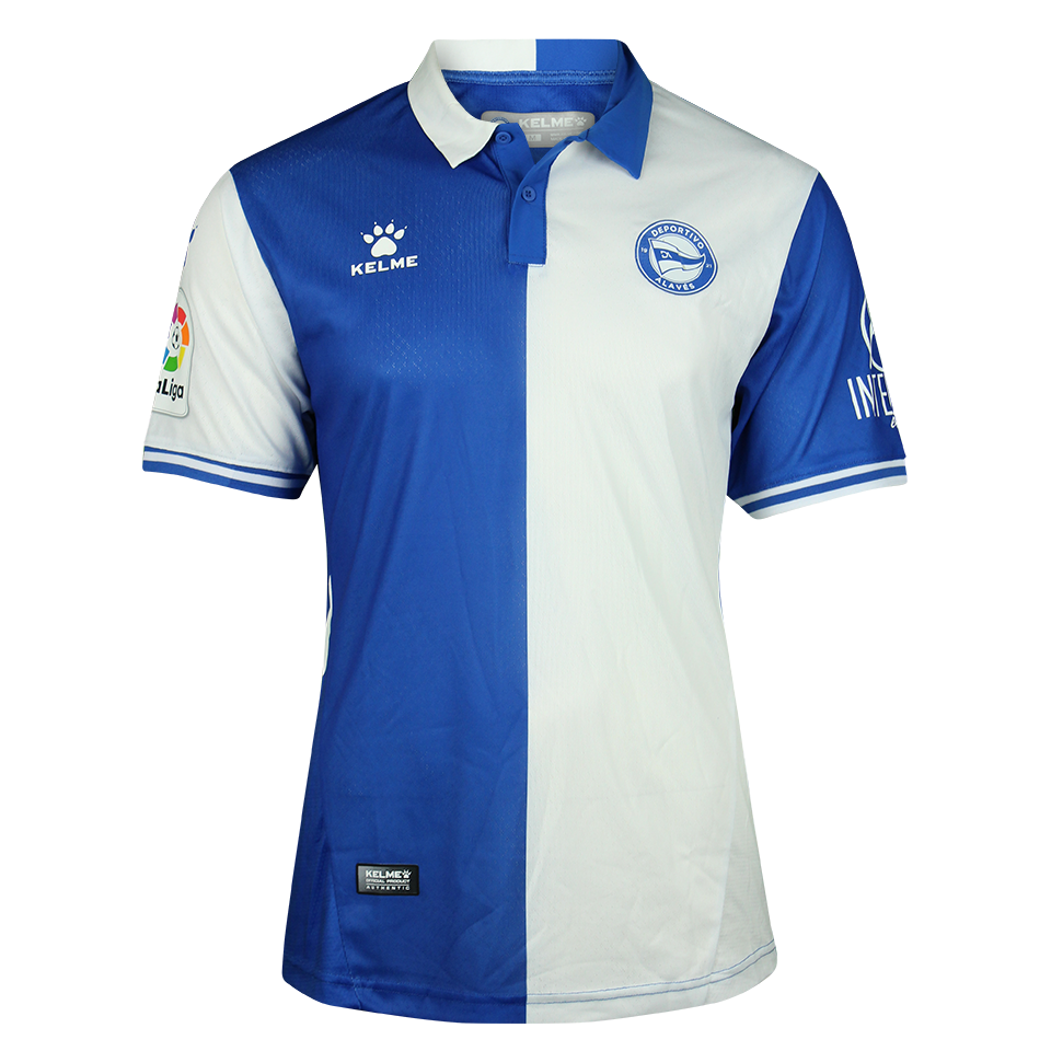 Deportivo Alavés 팀의 Edgar Antonio Méndez Ortega 셔츠