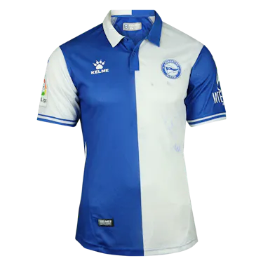 来自Deportivo Alavés的Alberto Rodríguez Baró球衣
