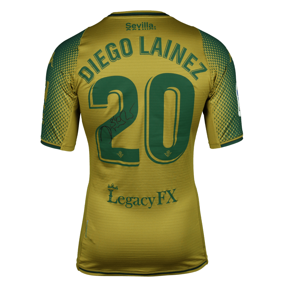 Diego Lainez MatchWornShirt