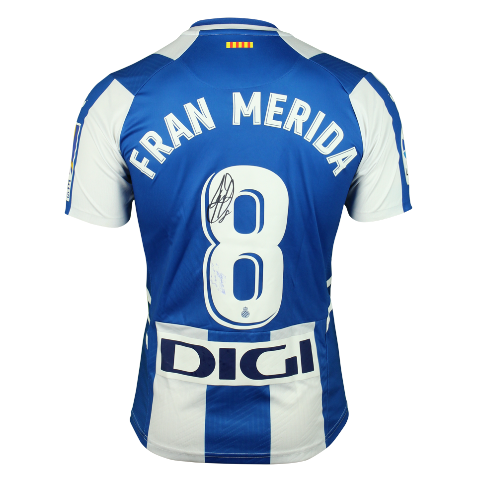Francisco Mérida Pérez RCD Espanyol De Barcelona shirt