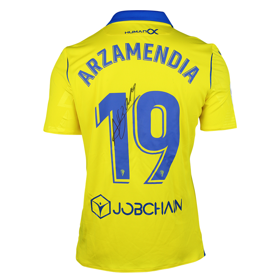 Santiago Arzamendia Duarte Cádiz CF shirt